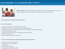 Tablet Screenshot of clynnchambers.com